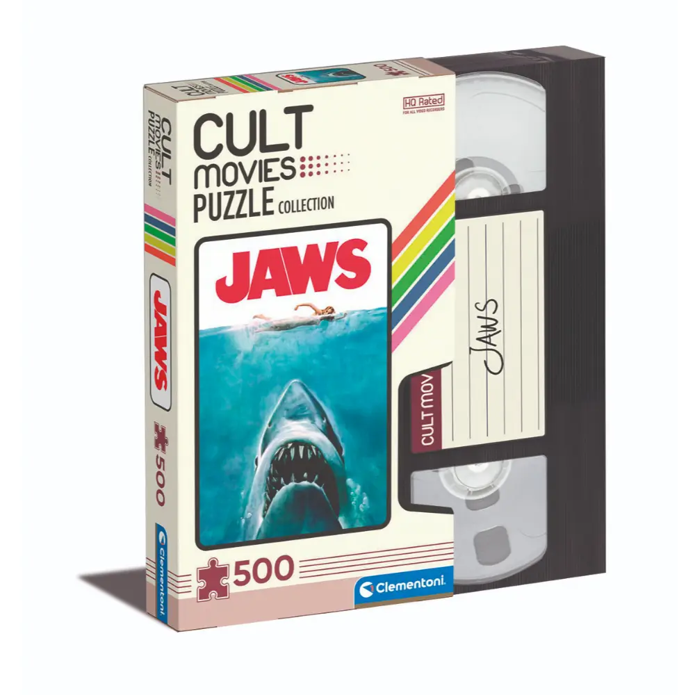Clementoni Puzzle Jaws-Cult Movie 500pcs