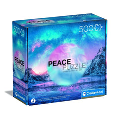 CLEMENTONI PUZZLE HQC PEACE PUZZLE 500PC