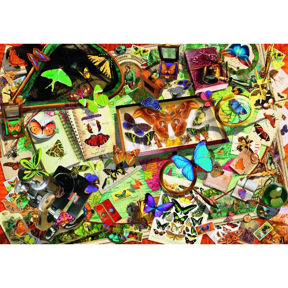 CLEMENTONI PUZZLE HQC THE BUTTERFLY COLL