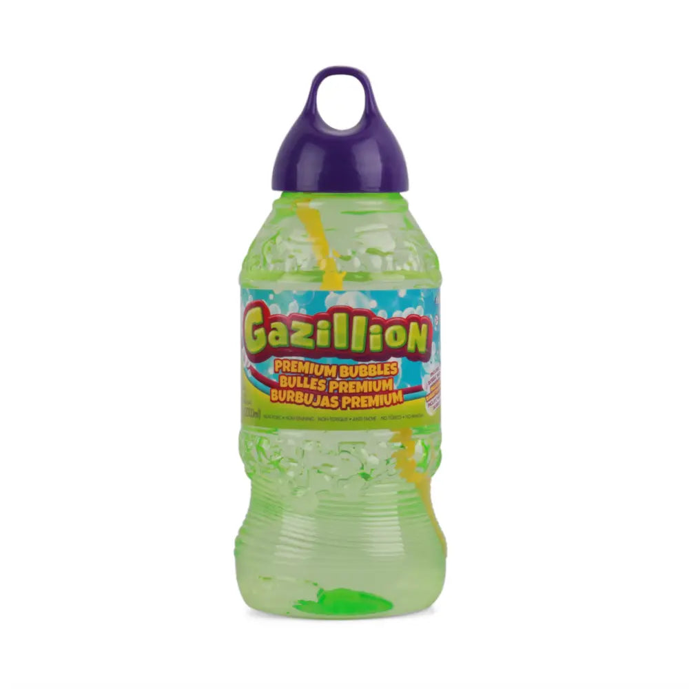Gazillion Bubbles 2 Liter Premium Bubble Solution Refill - Non-Toxic and Eco-Friendly