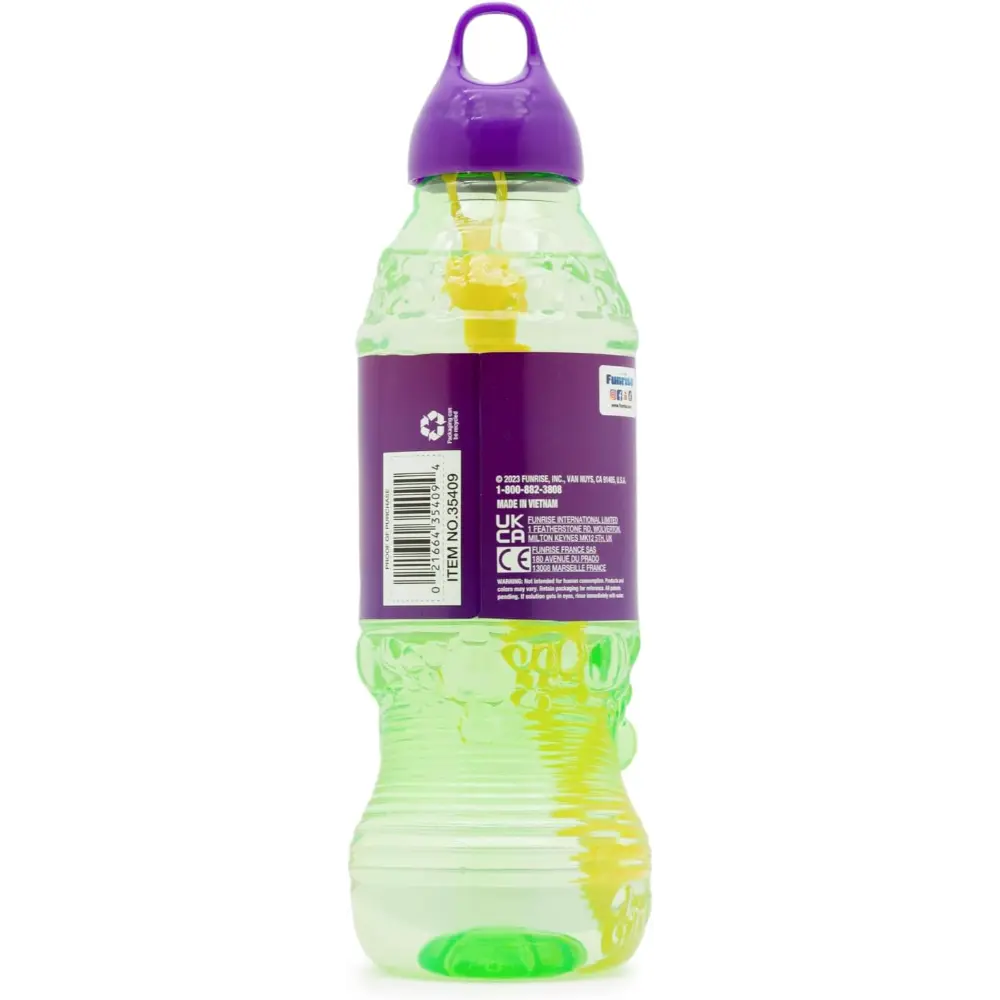 Gazillion Bubbles 1 Liter Premium Bubble Solution Refill - Non-Toxic and Long-Lasting