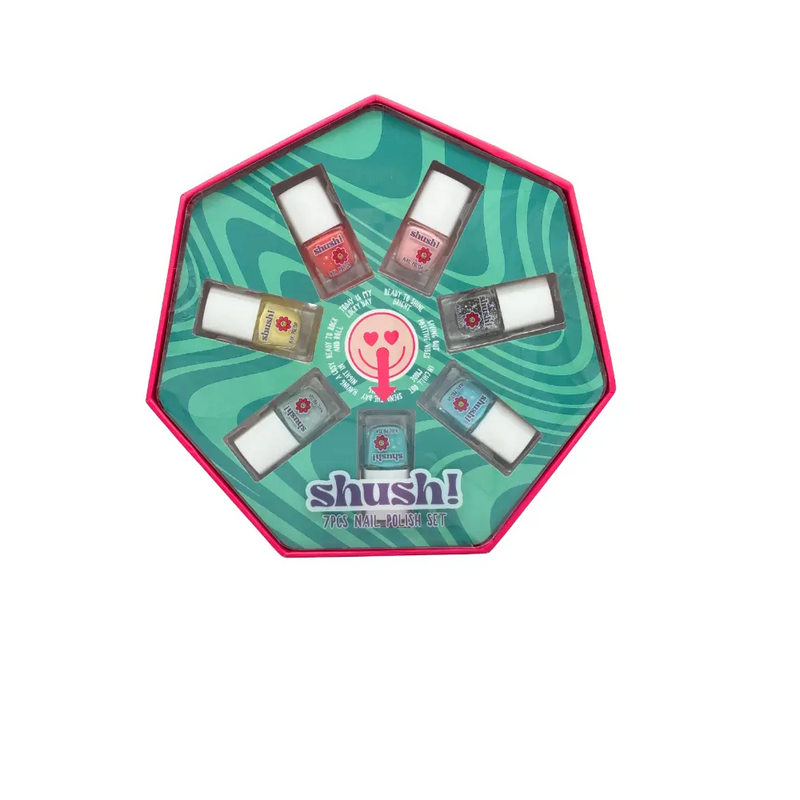 Shush 7-pieces Nail Polish Set