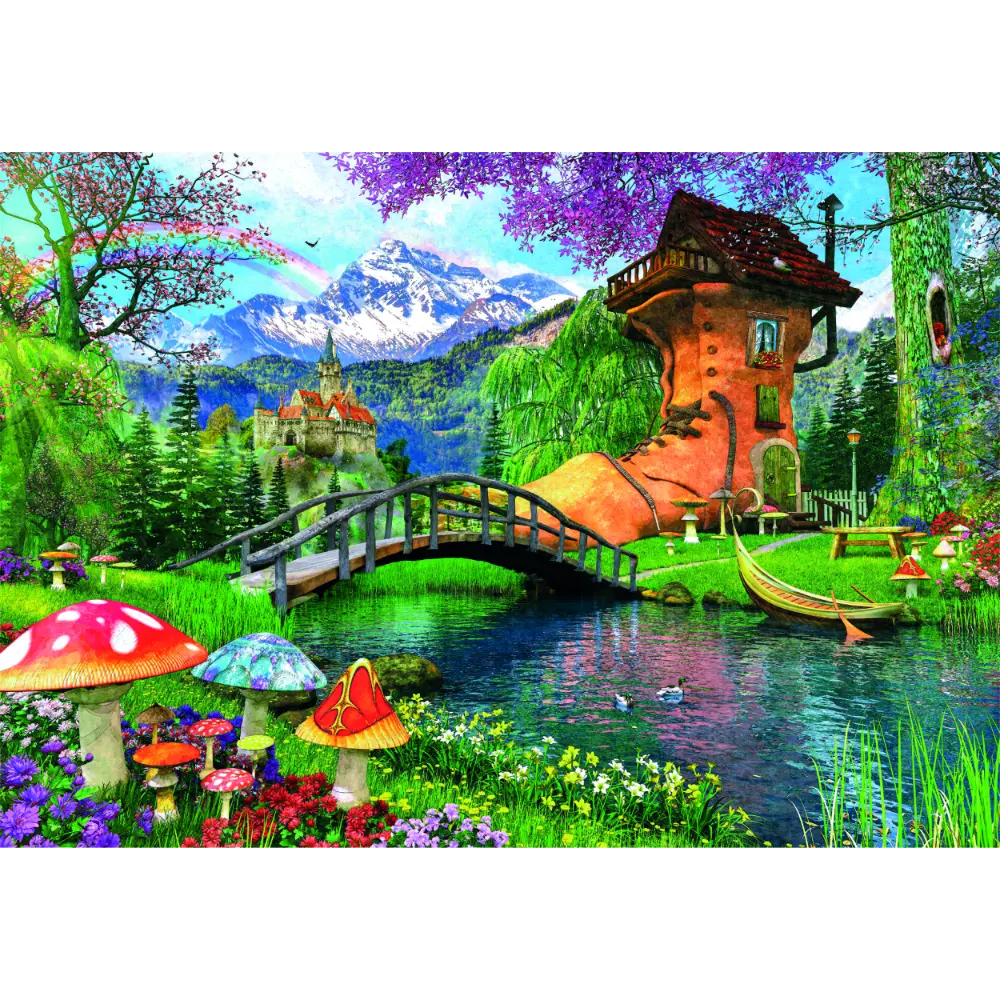 Clementoni Puzzle HQC Old Shoe House 500pcs