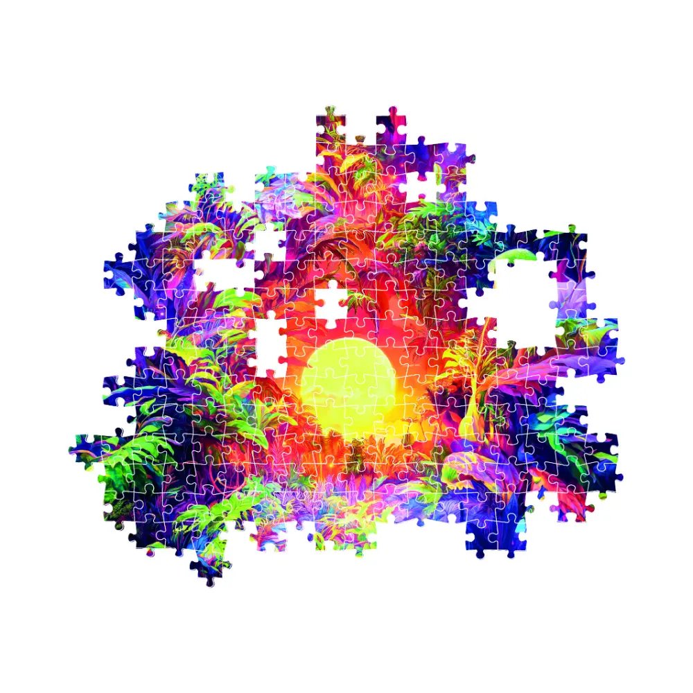 Clementoni Puzzle Psychedelic Colorboom 500pcs