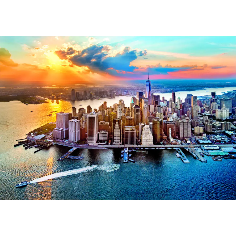 Clementoni Puzzle HQC New York+Poster 500pcs