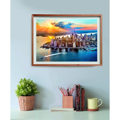 Clementoni Puzzle HQC New York+Poster 500pcs