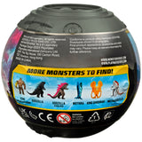 MonsterVerse Titan Containment Sphere Mystery Figure Collectible - 6 Random Figures Surprise Toy for Kids