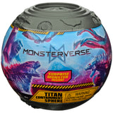 MonsterVerse Titan Containment Sphere Mystery Figure Collectible - 6 Random Figures Surprise Toy for Kids