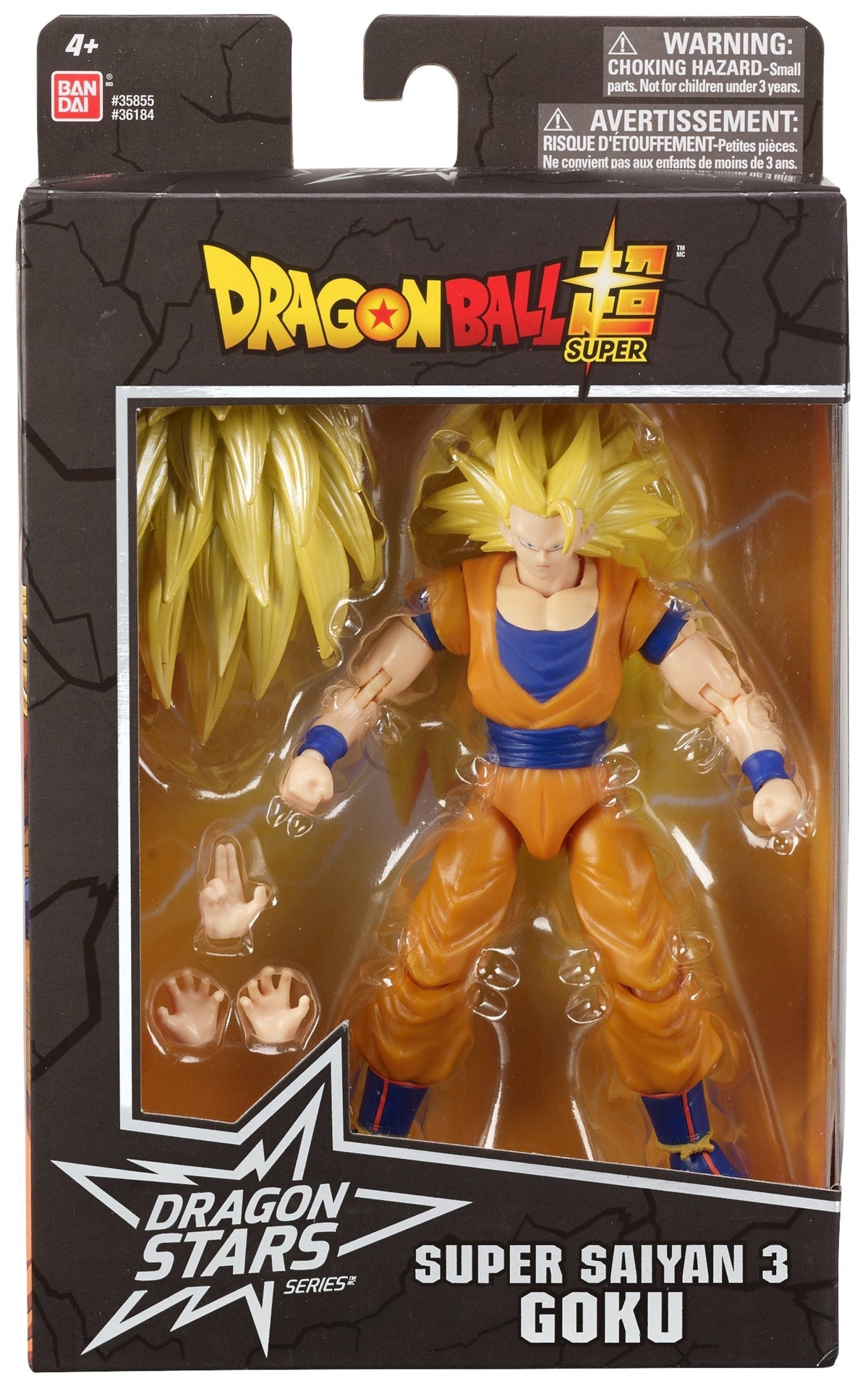 Dragonball Stars Super Saiyan 3 Goku Action Figure 6.5 Inch