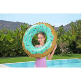 Bestway 91 cm Sweet Donut Swim Ring Inflatable Pool Float