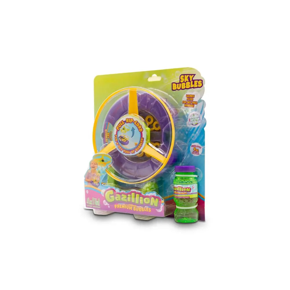 Gazillion Sky Bubbles Bubble Toy for Kids with 4oz Solution
