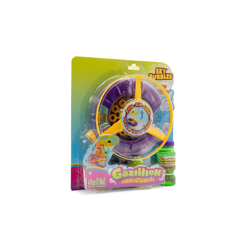 Gazillion Sky Bubbles Bubble Toy for Kids with 4oz Solution