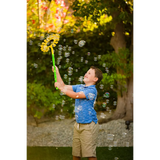 Gazillion Mega-Zillion Bubble Wand Toy for Kids with 2 Bottles 8oz Solution