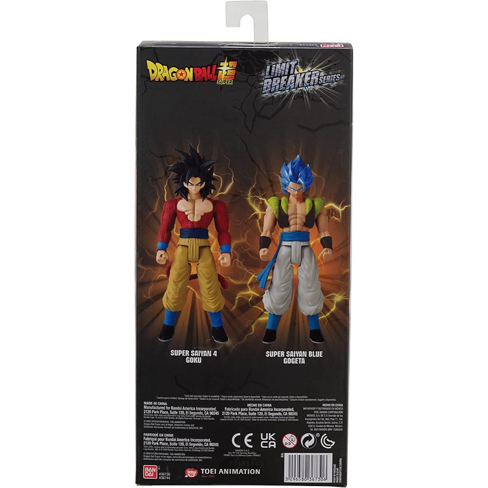 Dragonball Limit Breaker Series Saiyan 4 Goku Action Figure 12 - Inch