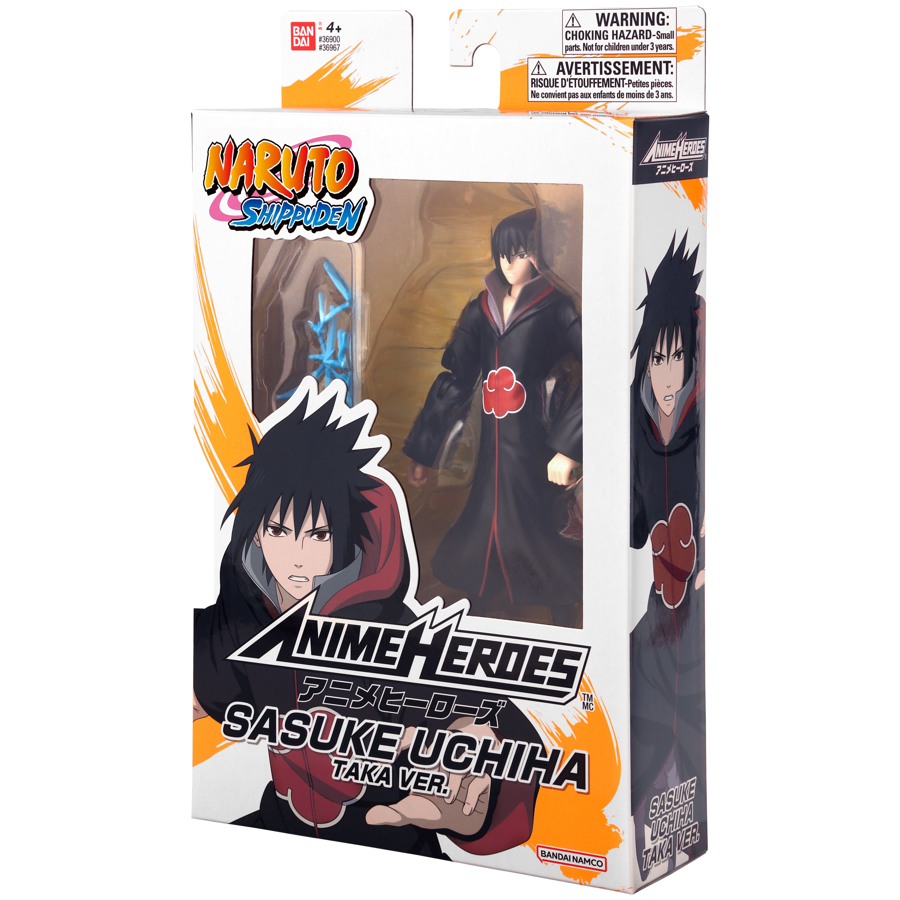 Anime Heroes Naruto Sasuke Taka Version Action Figure  6.5 - Inch