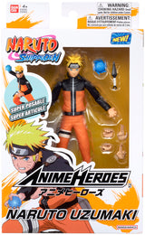 Anime Heroes Naruto Uzumaki Renewal 6.5 Inch
