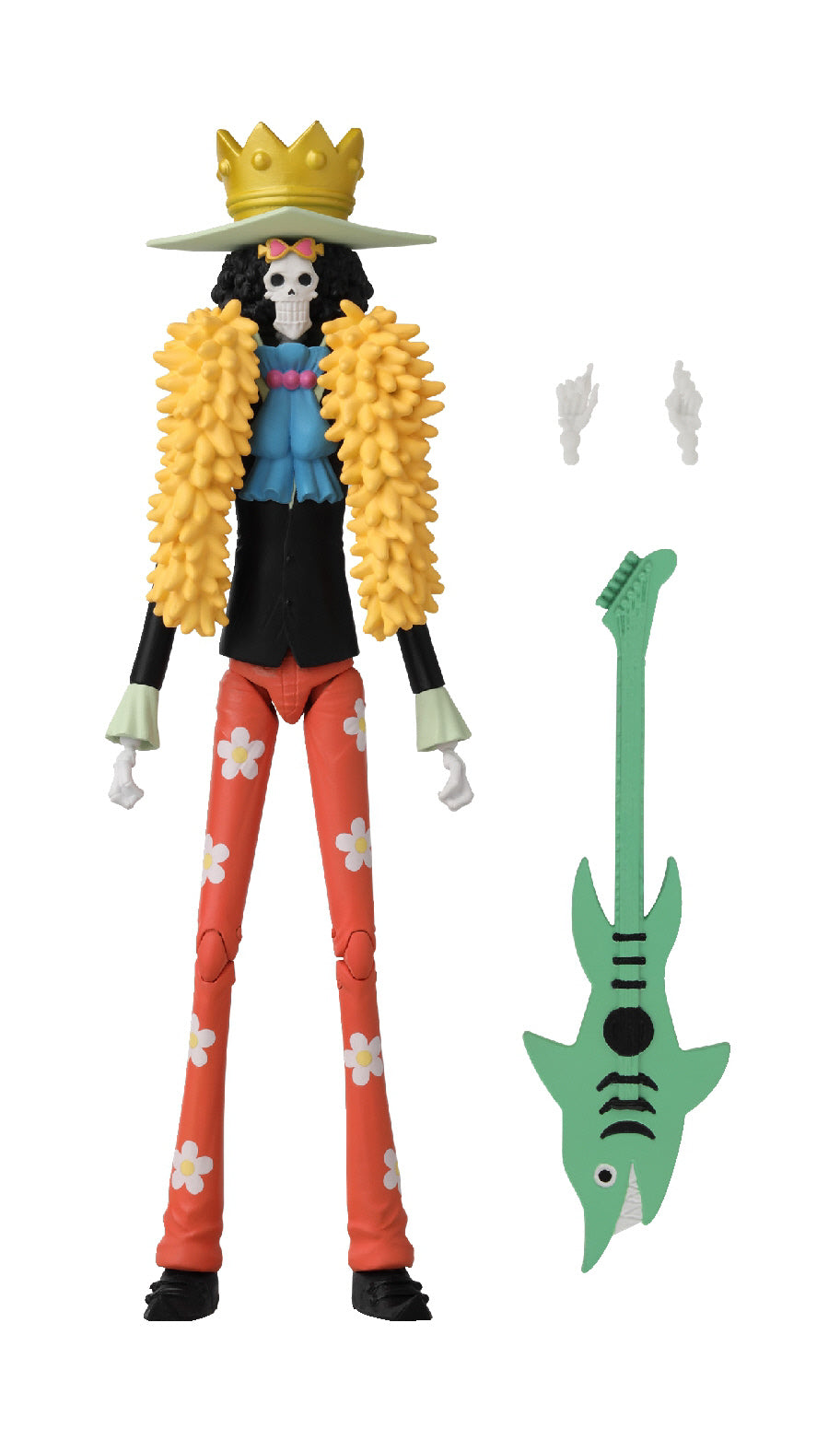 Anime Heroes One Piece Brook 7 Inch Action Figure Official Anime Collectible Toy