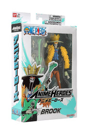 Anime Heroes One Piece Brook 7 Inch Action Figure Official Anime Collectible Toy