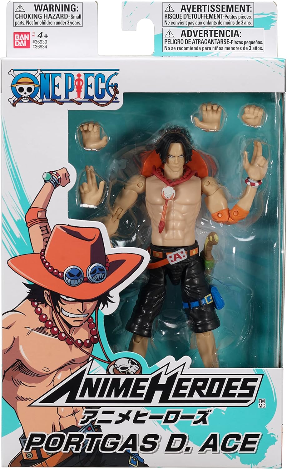 One Piece Portgas D Ace 6.5-Inches Anime Figures
