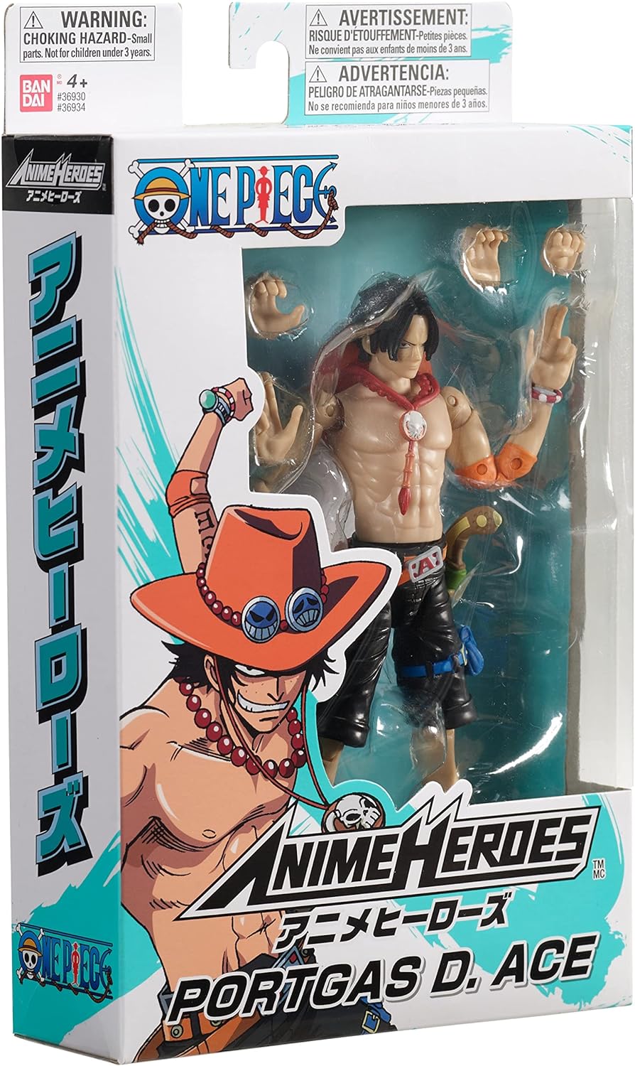 One Piece Portgas D Ace 6.5- Inch Anime Figures