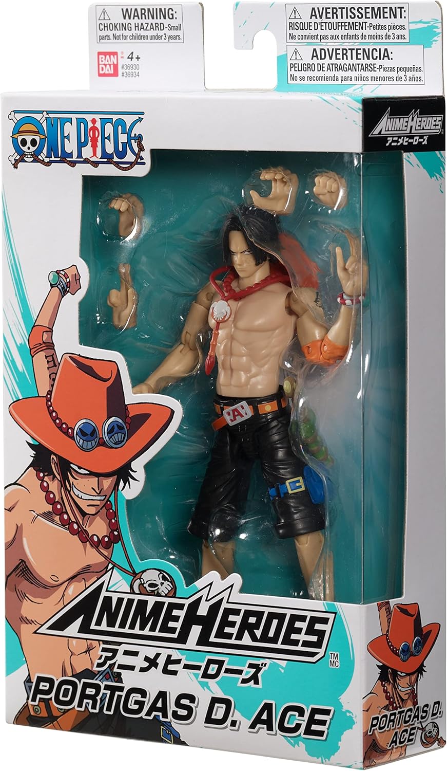 One Piece Portgas D Ace 6.5- Inch Anime Figures