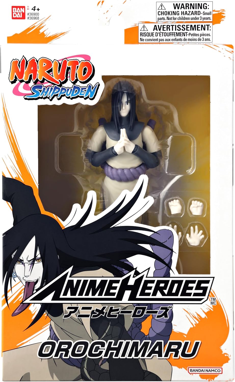 Anime Heroes Naruto Orochimaru Action Figure 6.5 Inch
