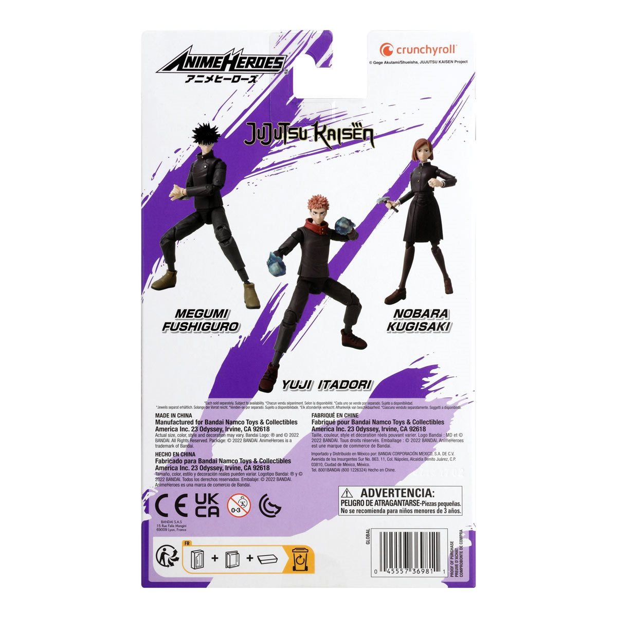 Jujutsu Kaisen Yuji 6.5-Inches Action Figures