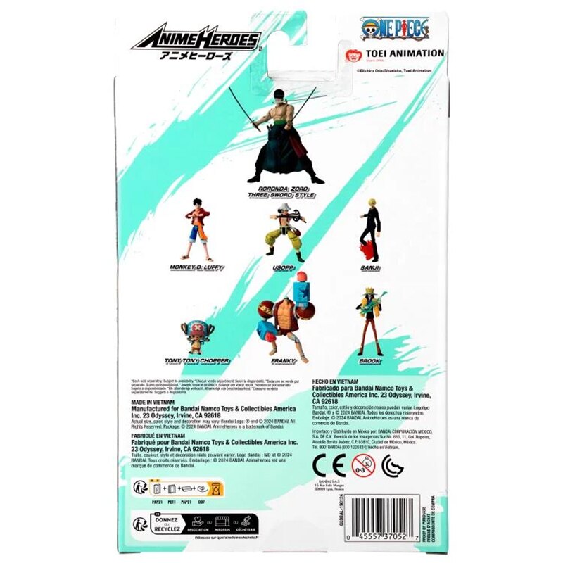 One Piece Monkey D. Luffy Renewal Version 6.5-Inches Anime Figures
