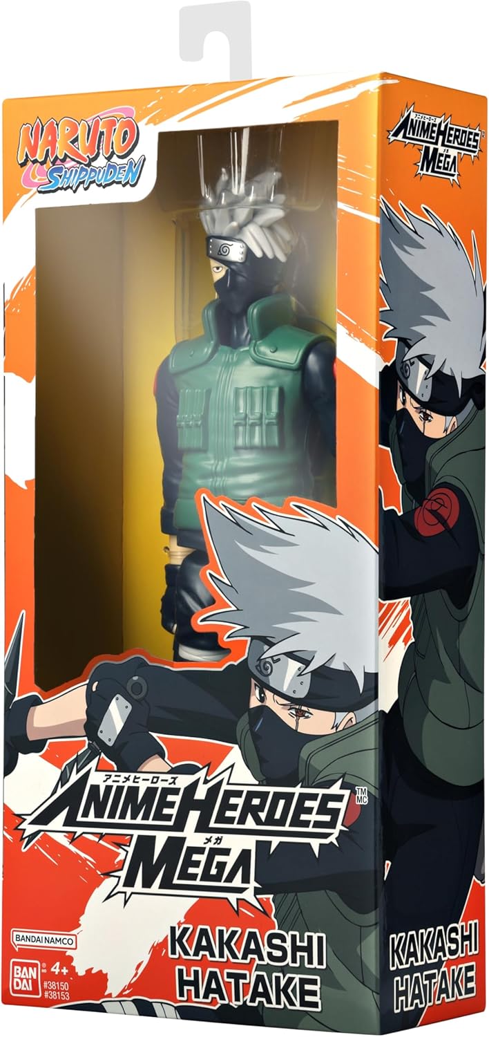 Anime Heroes Naruto Mega Kakashi 12 Inch Action Figure Collectible Toy for Kids