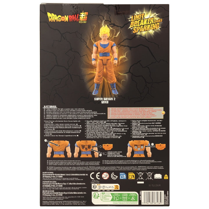 Dragon ball Limit Breaker Spark Super Saiyan 2 Goku 12-inch Action Figures