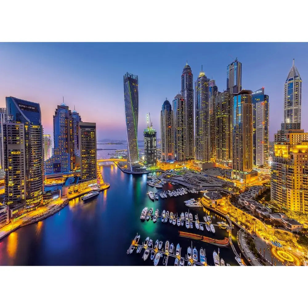 Clementoni Puzzle HQC Dubai Marina UAE 1000pcs
