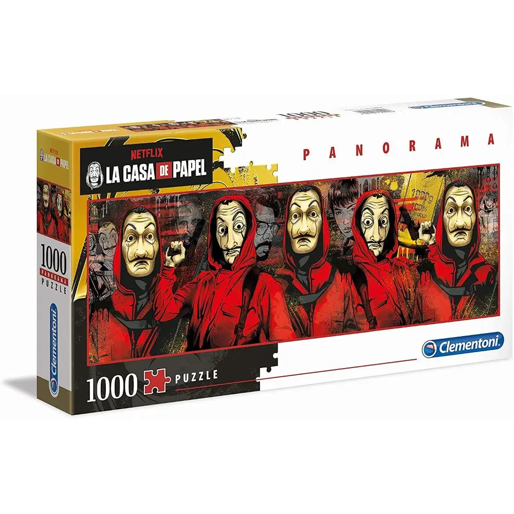 Clementoni Puzzle Panorama Lacasa De Papel 1000-pieces