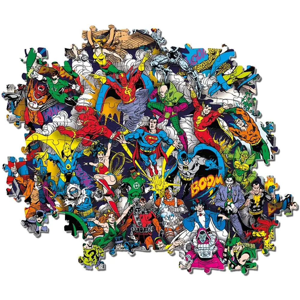 Clementoni Puzzle Imposible Dc Comics 1000Pcs