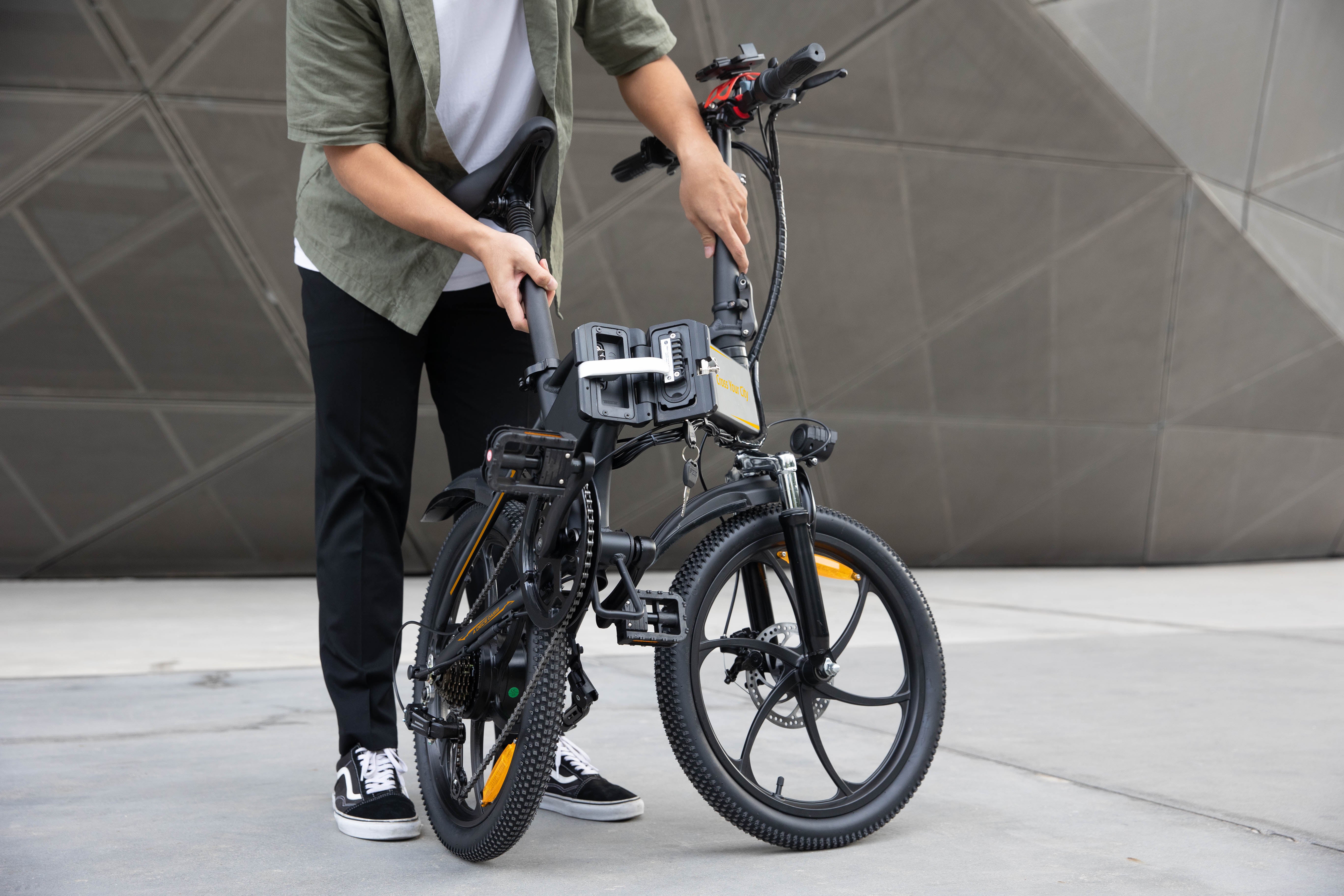 ADO Electric Bike A20 Black 25kmph