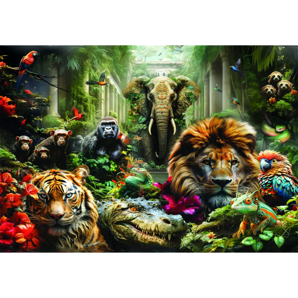 Clementoni Puzzle HQC Mystic Jungle 1000pcs