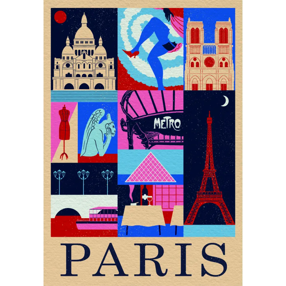 Clementoni Puzzle Style in the City Paris 1000pcs