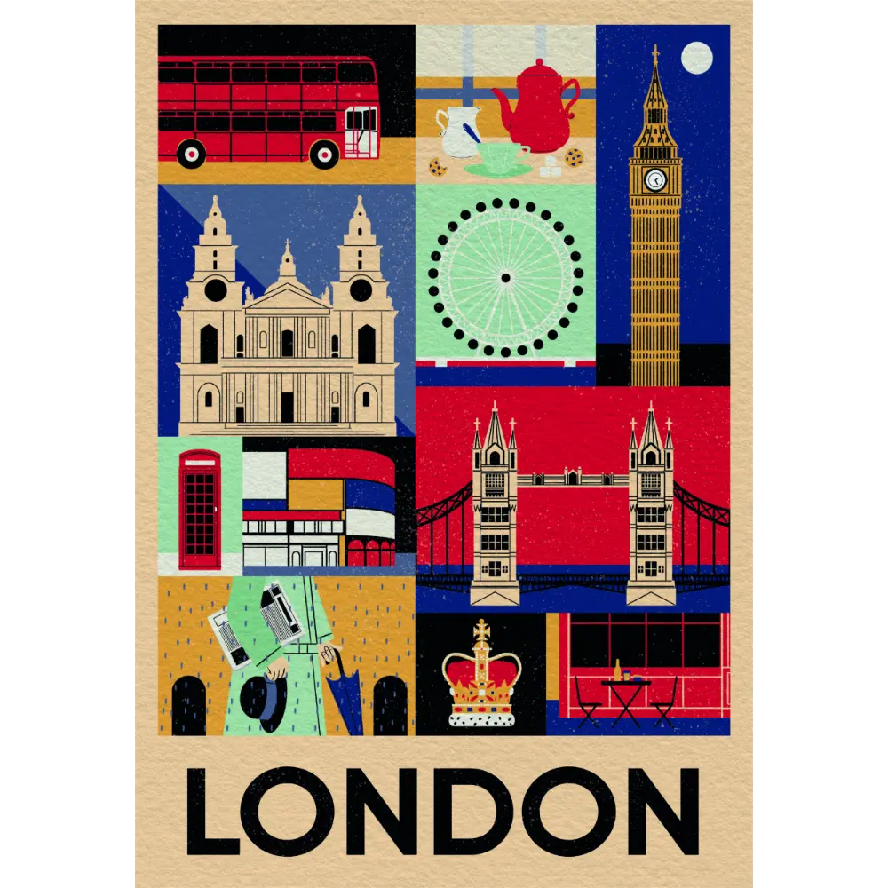 Clementoni Puzzle Style in the City London 1000pcs