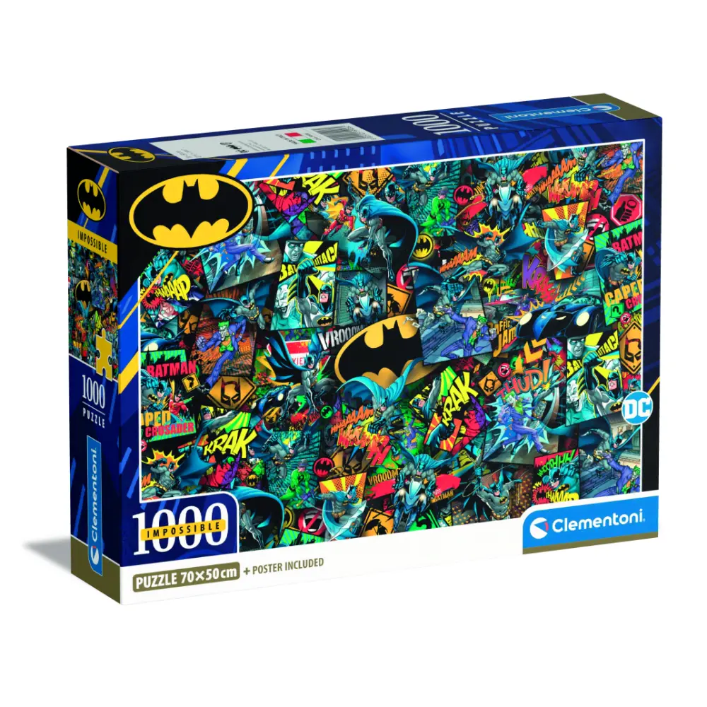 CLEMENTONI PUZZLE IMPOSSIBLE BATMAN 1000