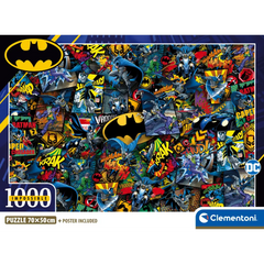 CLEMENTONI PUZZLE IMPOSSIBLE BATMAN 1000