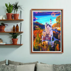 Clementoni Puzzle Neuschwastein+Poster 1000pcs