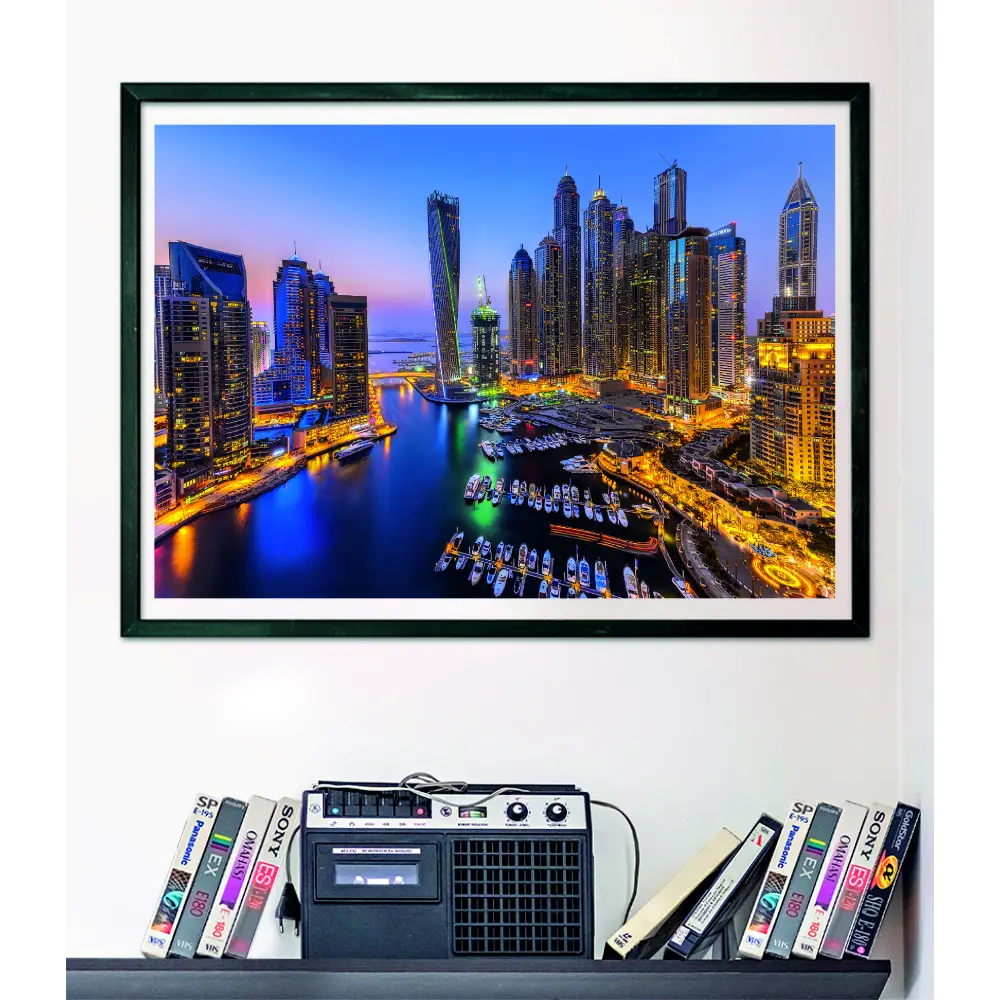 Clementoni Puzzle HQC Dubai Marina+Poster 1000pcs