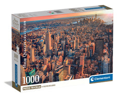 Clementoni  1000Pcs Puzzle New York City + Poster