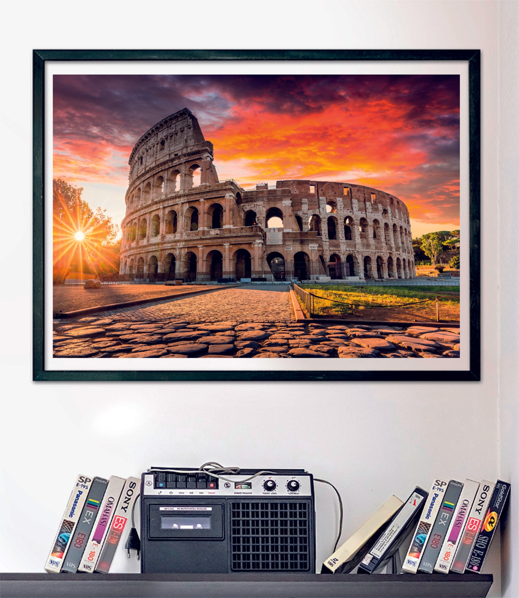 Clementoni 1000Pcs Puzzle Roman Sunset + Poster