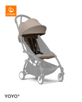 Stokke YOYO3 Black Frame & 6+ Taupe Bundle