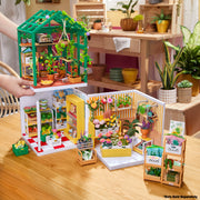 Miniverse Spaces Starter Pack Greenhouse Collectible Playset for Kids