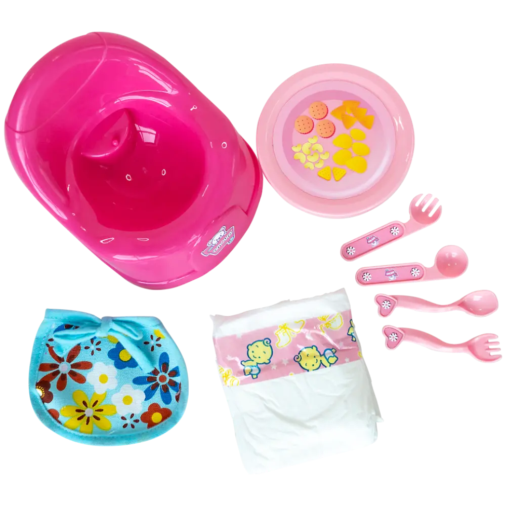 Baby Amoura Drink and Wet Playset Doll 18 Inch