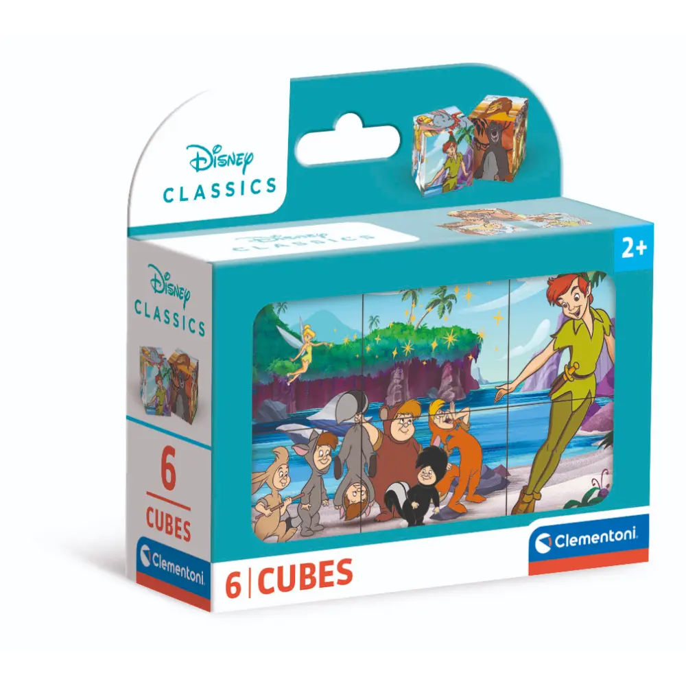 Clementoni Puzzle Cubes Disney Classics 6pcs