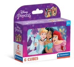 Clementoni  6Pcs Puzzle Cubes Disney Princess