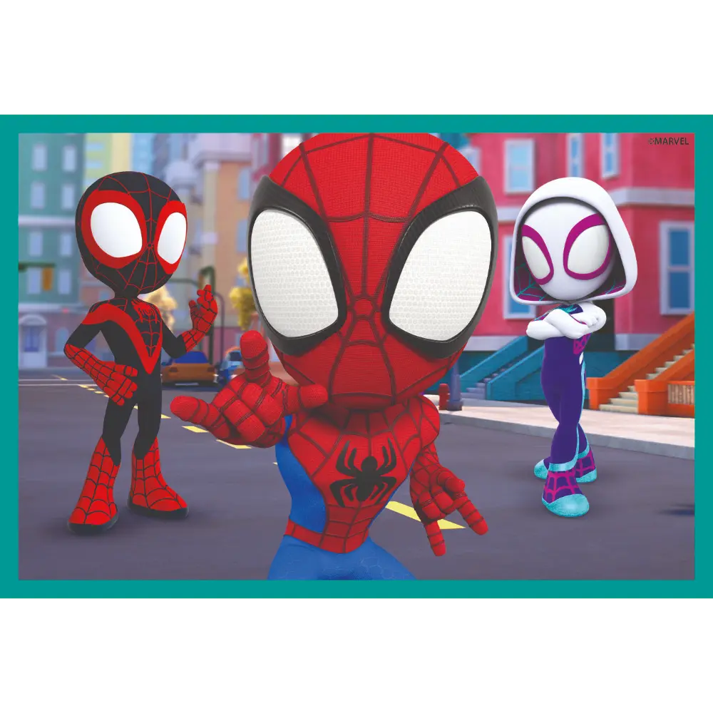 Clementoni Puzzle Cubes Spidey & Friends 6pcs