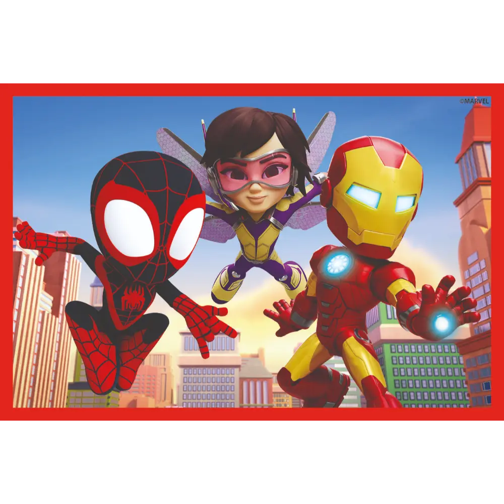 Clementoni Puzzle Cubes Spidey & Friends 6pcs